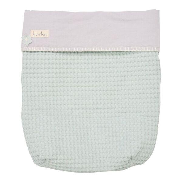 Koeka babydekje antwerp (maxi cosi) Misty mint/silver grey