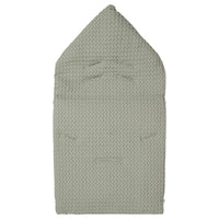 Koeka voetenzak 0+ 3 punts wafel/teddy oslo Shadow green/soft sand