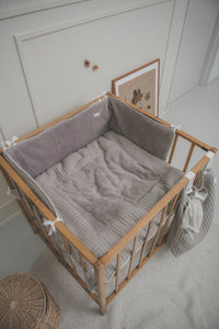 Koeka boxkleed wafel amsterdam Clay/natural