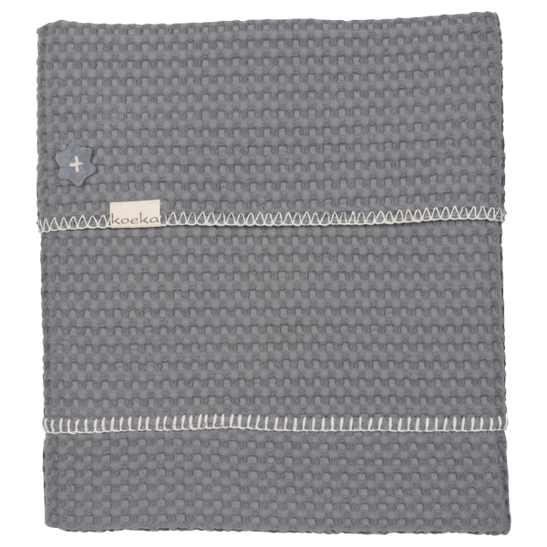 Koeka wiegdeken amsterdam Steel grey