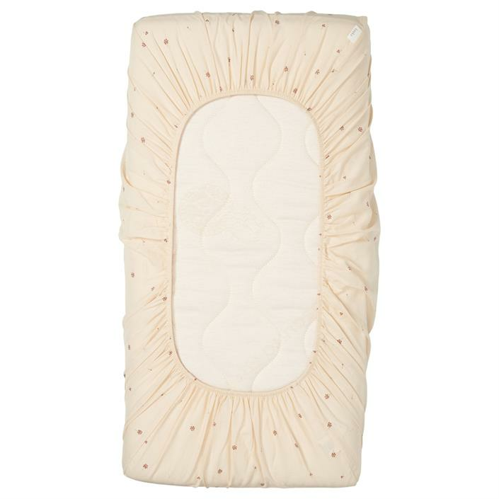 Koeka hoeslaken ledikant grainfield Warm white