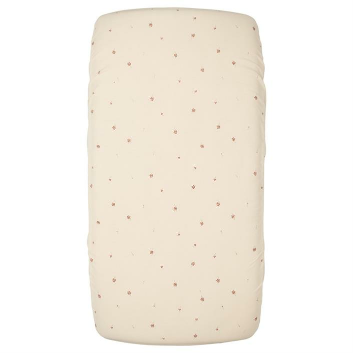 Koeka hoeslaken ledikant grainfield Warm white