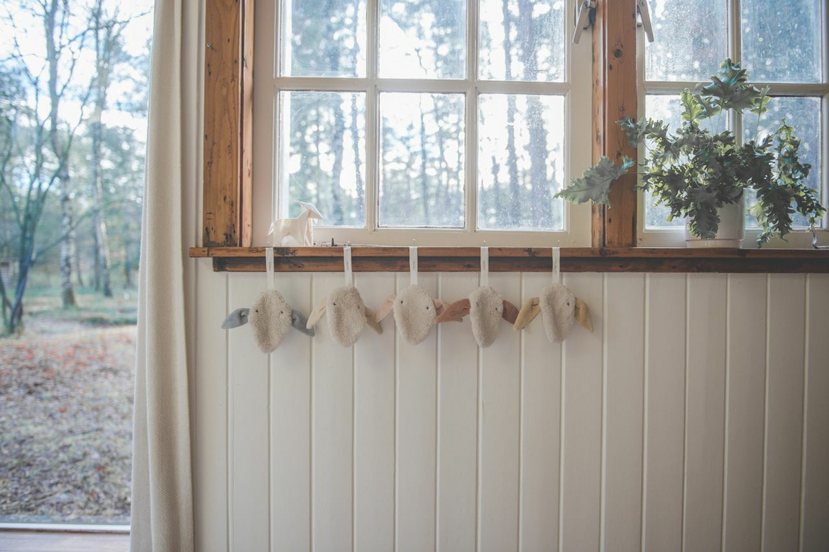 Koeka knisperspeendoekje oddi Warm white