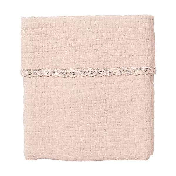 Koeka ledikantdeken lace elba Bright blossom