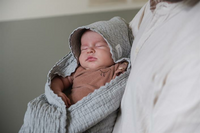 Koeka omslagdoek elba Grey wave