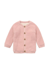 Noppies Unisex Cardigan knit Nevers Rose smoke