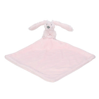 mini pink rabbit richie with blanket