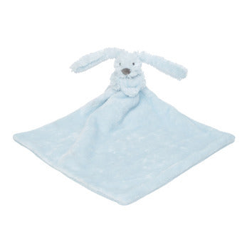mini blue rabbit richie with blanket
