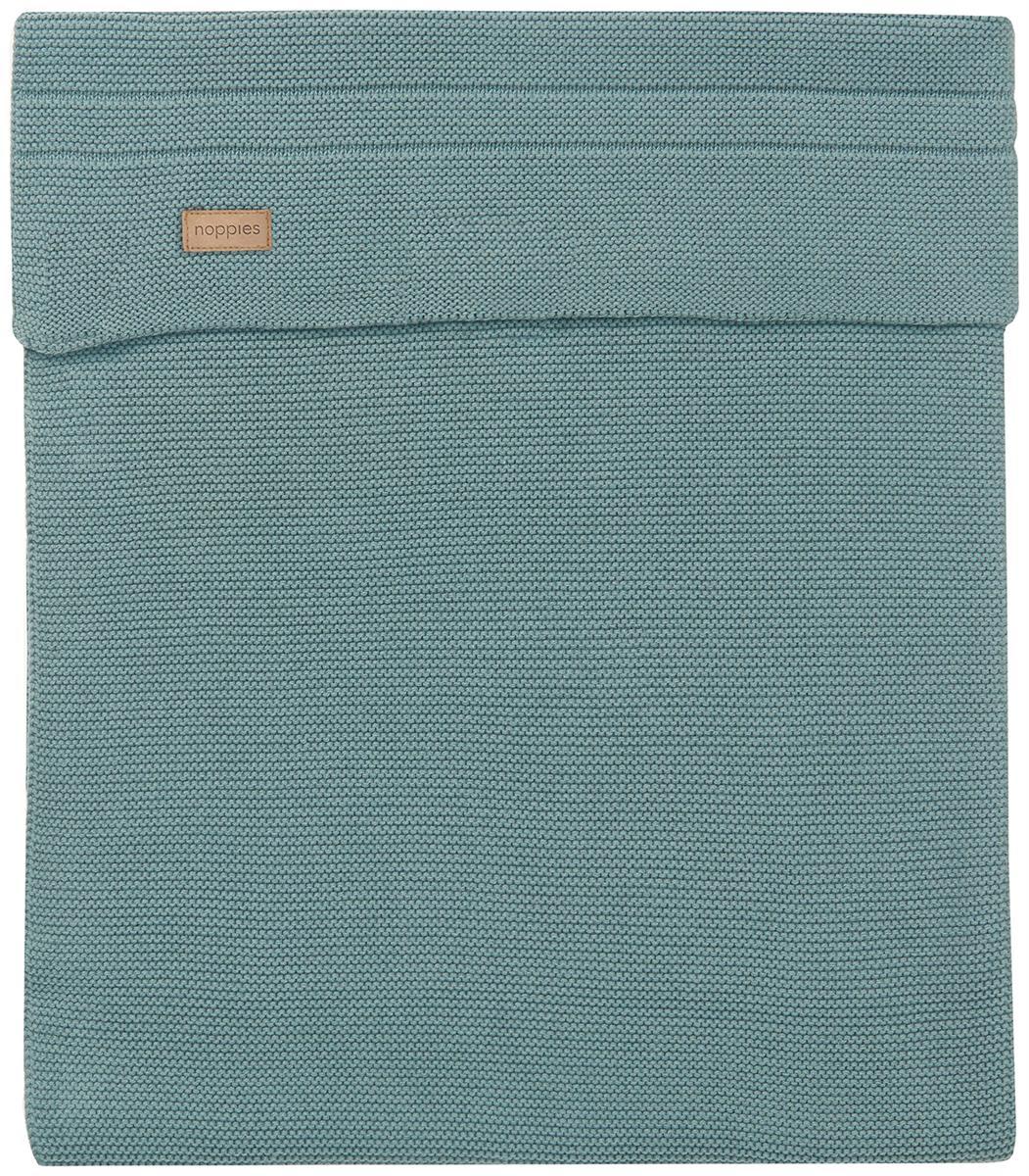 Noppies nola knit ledikantdeken Dark green