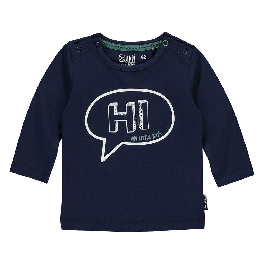 Quapi zagros shirt lang Dark blue