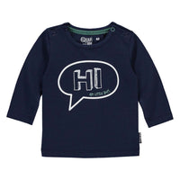 Quapi zagros shirt lang Dark blue