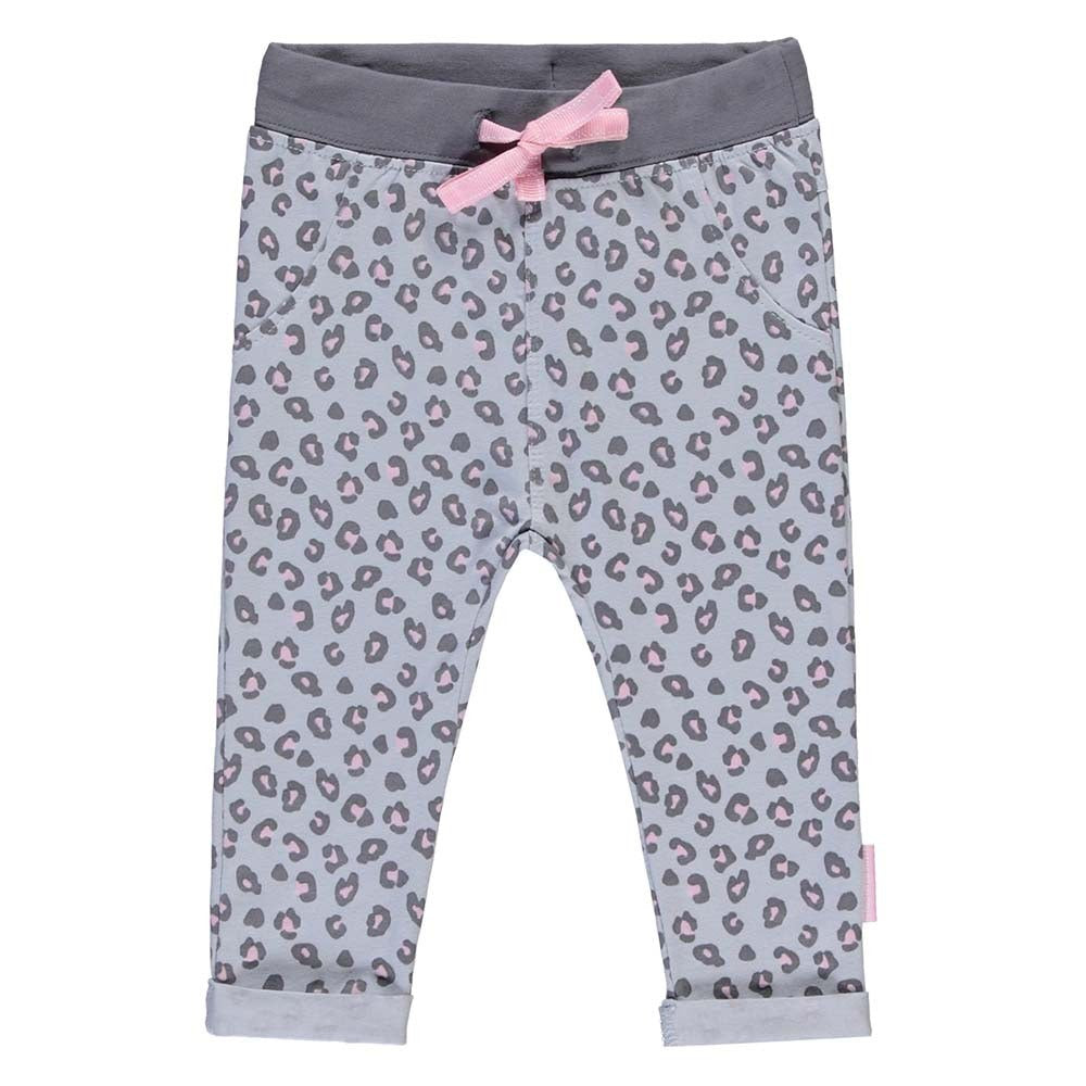 Quapi zabrina broek Light grey leopard
