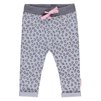 Quapi zabrina broek Light grey leopard