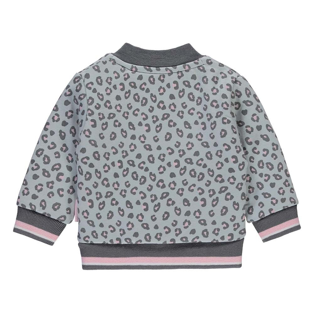 Quapi zara vestje Light grey leopard