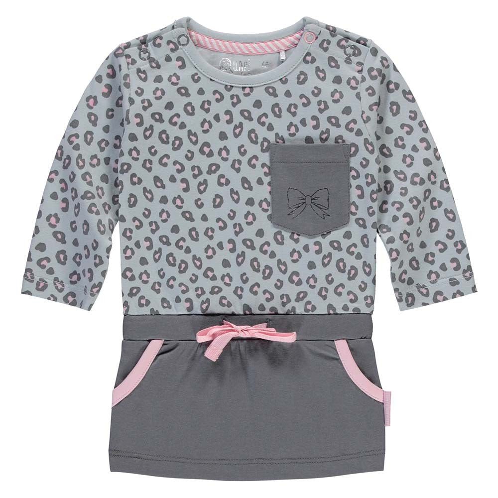 Quapi zabrina jurkje Light grey leopard
