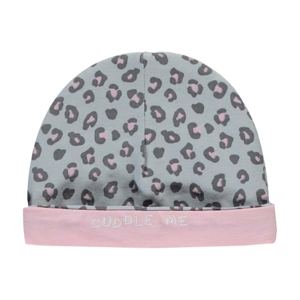 Quapi zina mutsje Light grey leopard