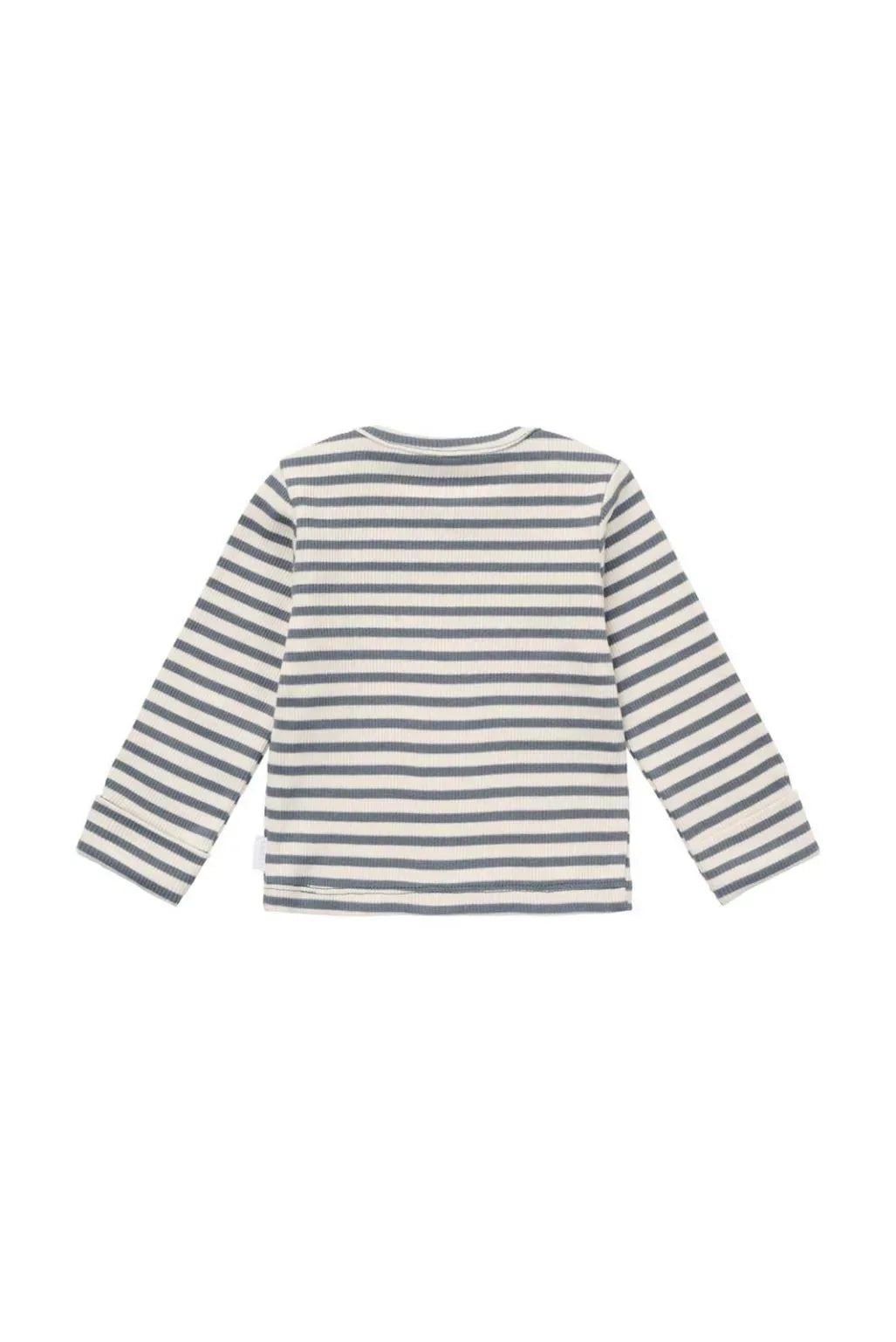 Noppies Tee LS stripe Stormy weather