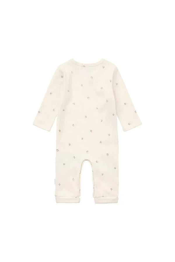 Noppies Playsuit LS AOP Egret