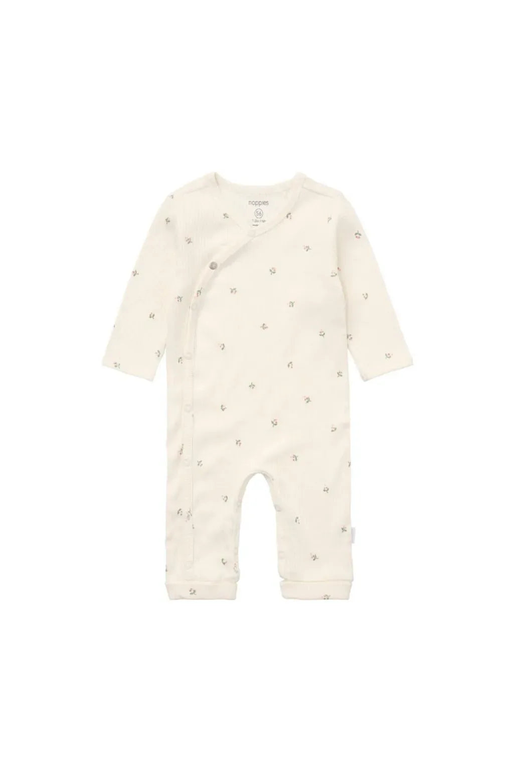Noppies Playsuit LS AOP Egret