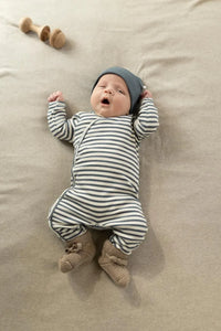 Noppies Playsuit LS stripe Stormy weather