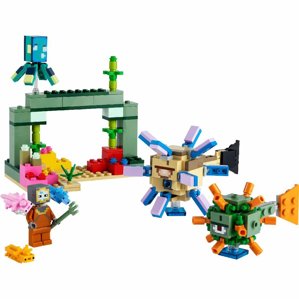 Toys Lego 21180 Minecraft Underwater 2022