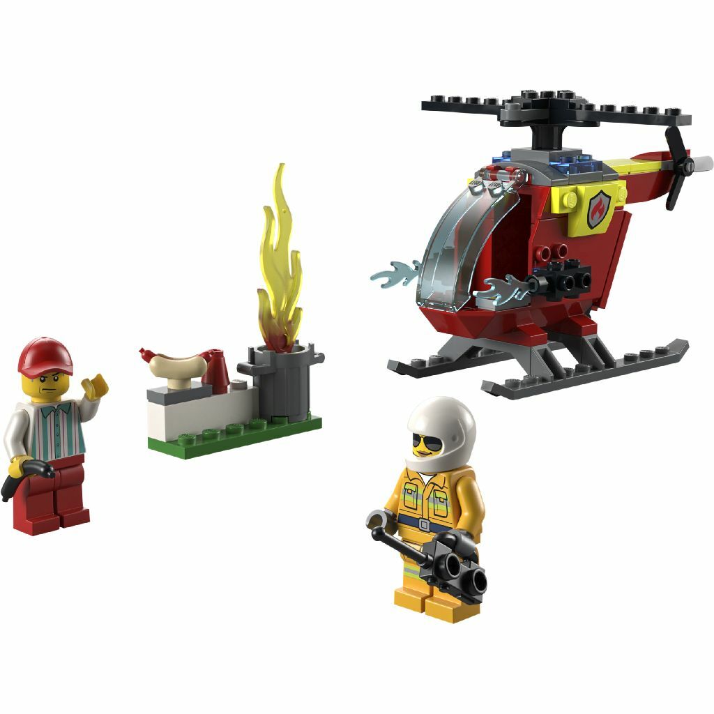 Toys Lego 60318 City Fire Helicopter