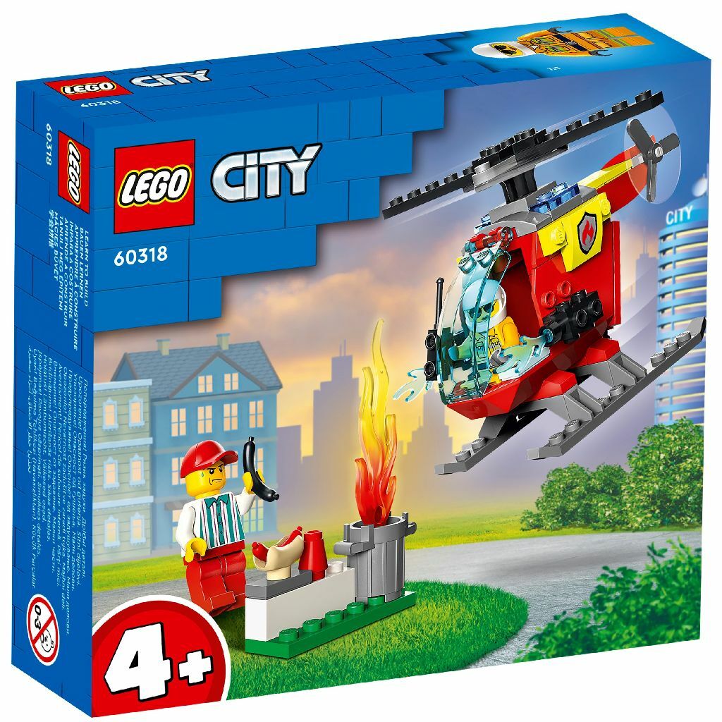 Toys Lego 60318 City Fire Helicopter