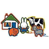 Toys Nijntje Rijgkaarten Dierentuin