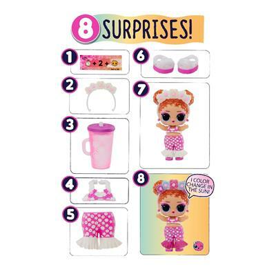 Toys LOL Surprise Sunshine Makeover Doll Ass.