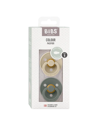 Bibs colour speen latex symmetr 2pack Vanilla/pine