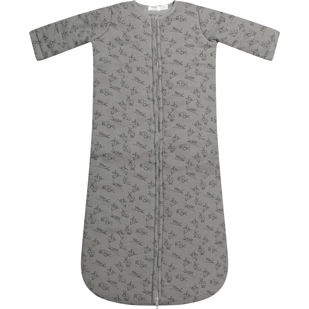 Snoozebaby sleepsuit longsleeve tog 2.0 Cloudy grey
