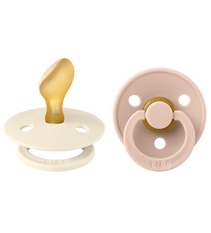 Bibs colour speen latex anatomic 2pack Ivory/blush