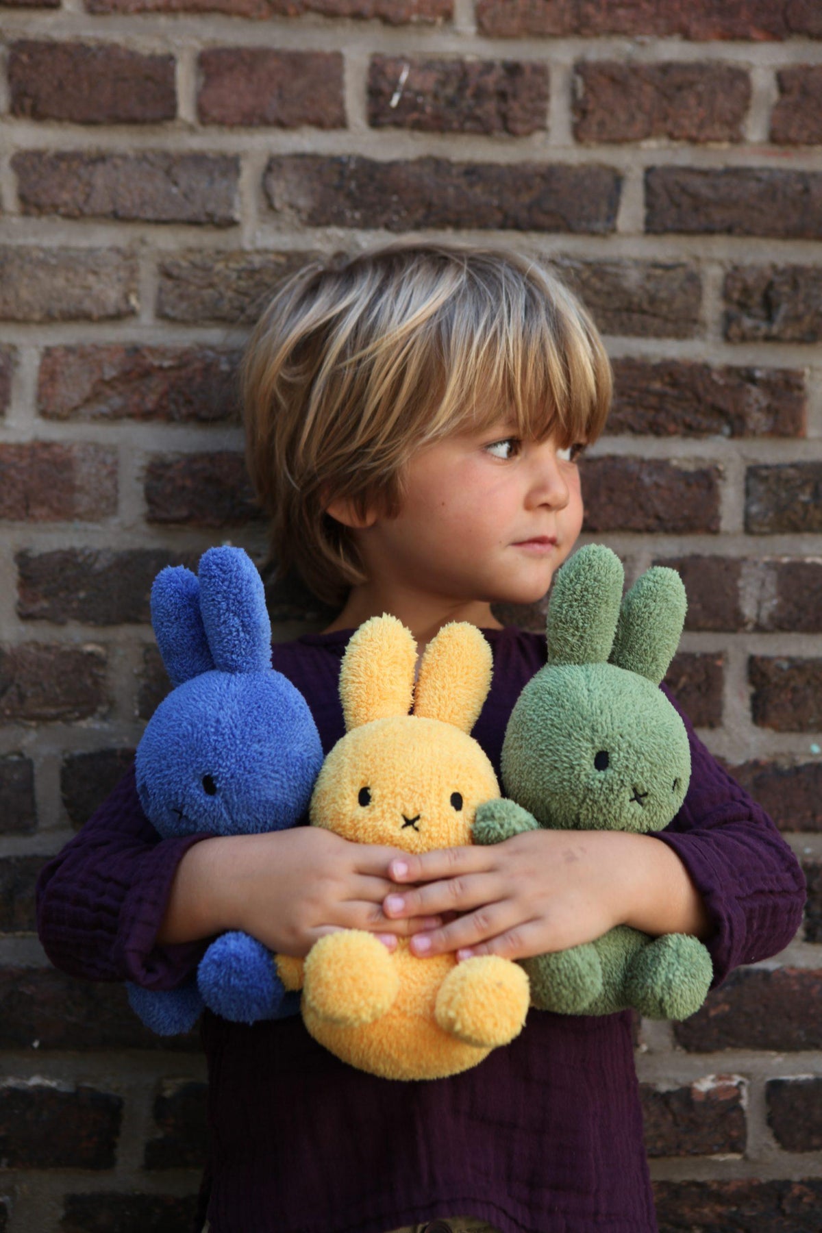 Toys Miffy Sitting Terry Yellow - 23 cm