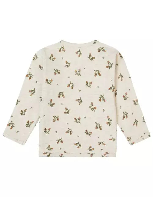 Noppies u tee overlap ls Nicosia Oatmeal