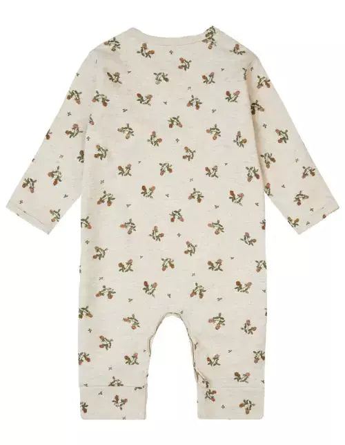 Noppies playsuit ls noumea aop Ras1202 oatmeal