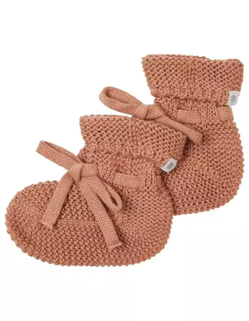 Noppies booties knit nelson Caf‚ au lait