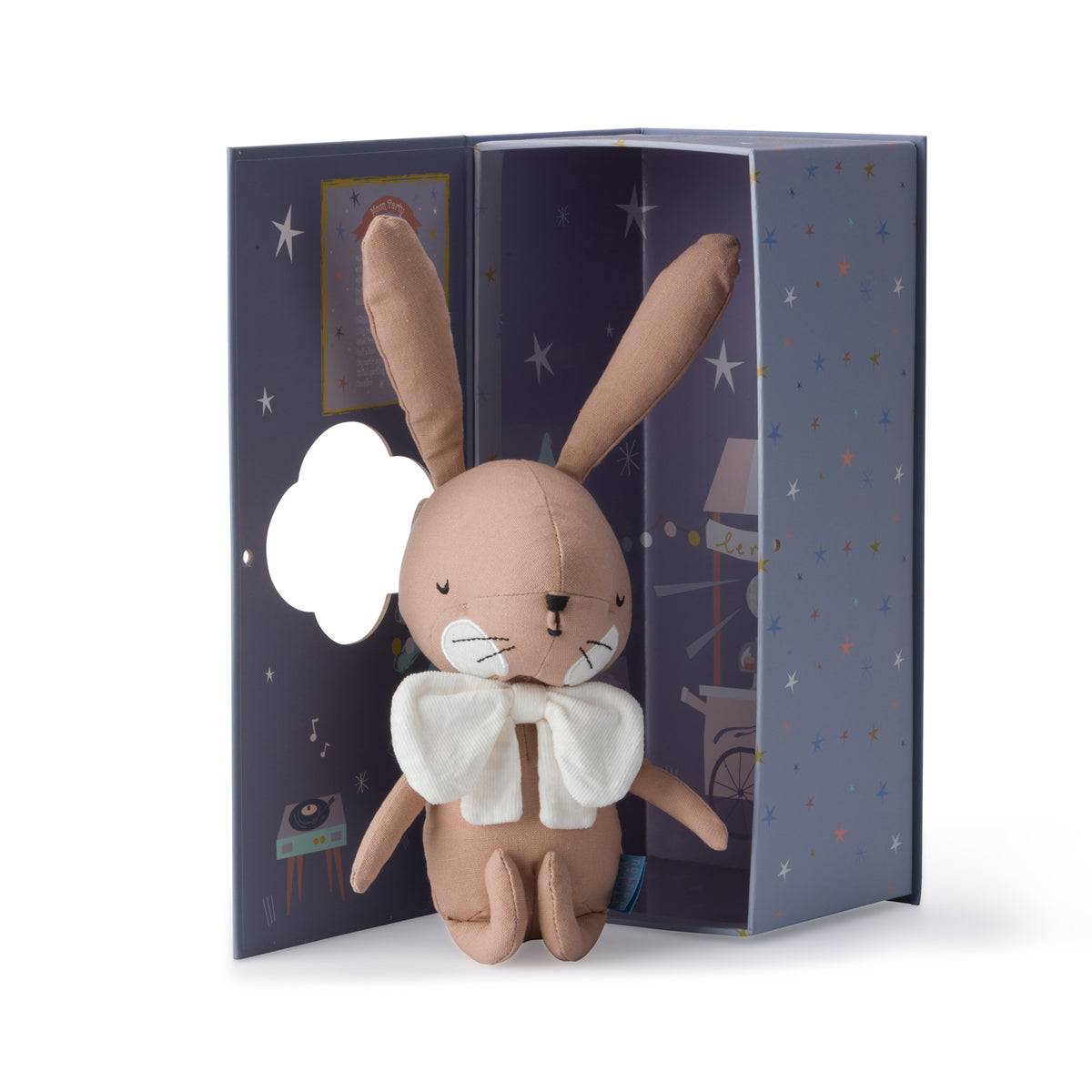 Toys Rabbit Robin Pink in gift box - 18 cm