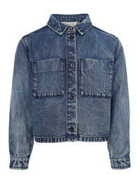 10Sixteen Denim Blouse