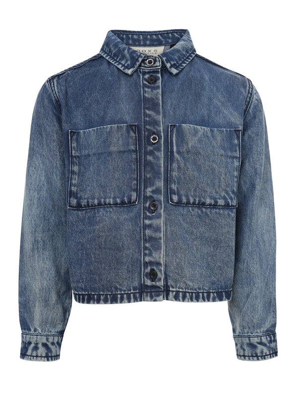 10Sixteen Denim Blouse