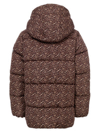 Little fake down outerwear jacket