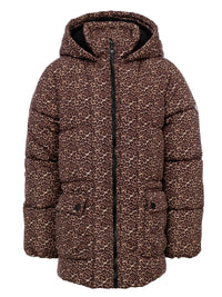 Little fake down outerwear jacket