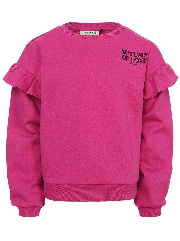 Little sweater with ruffles