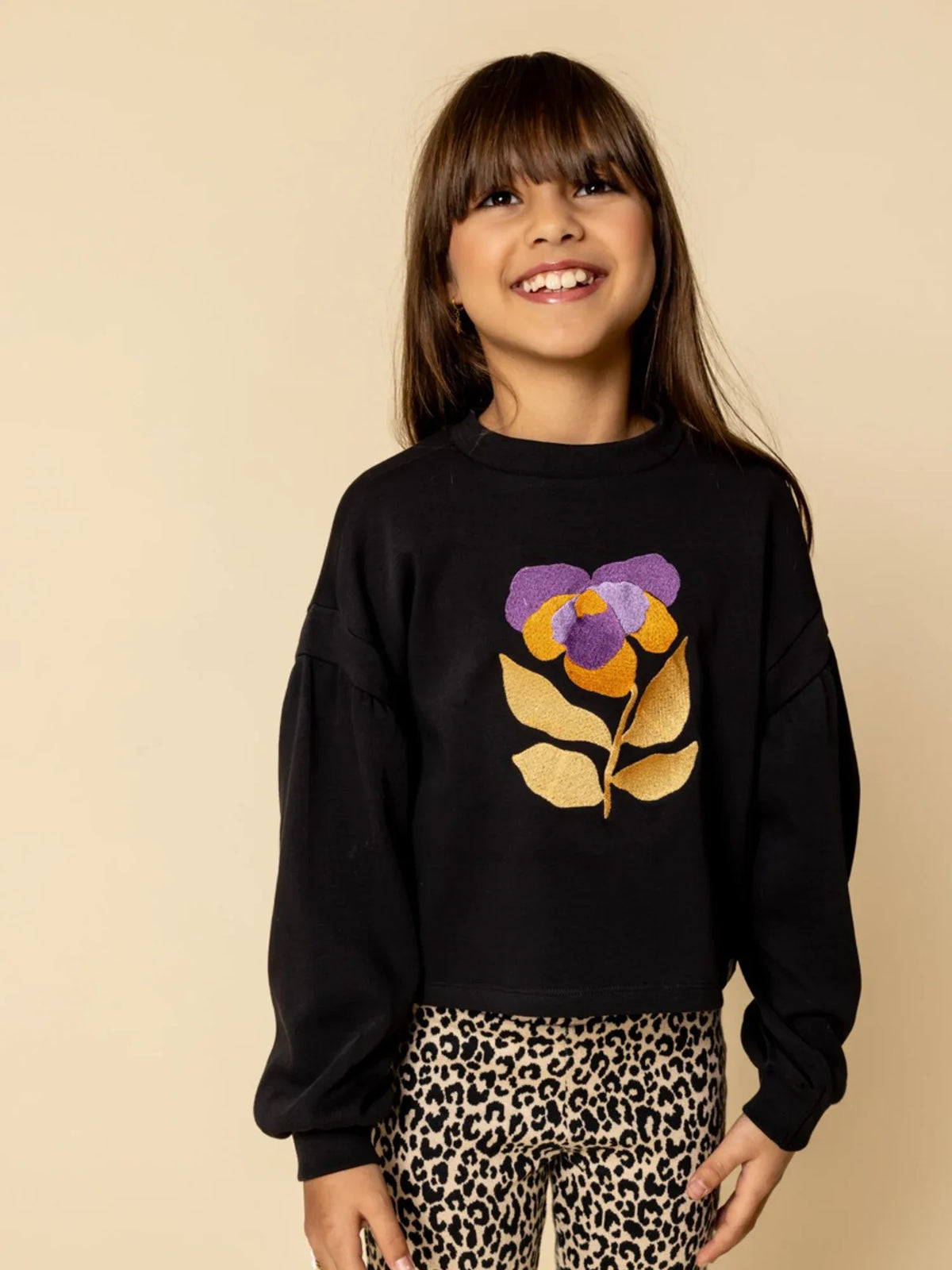 Little interlock sweater