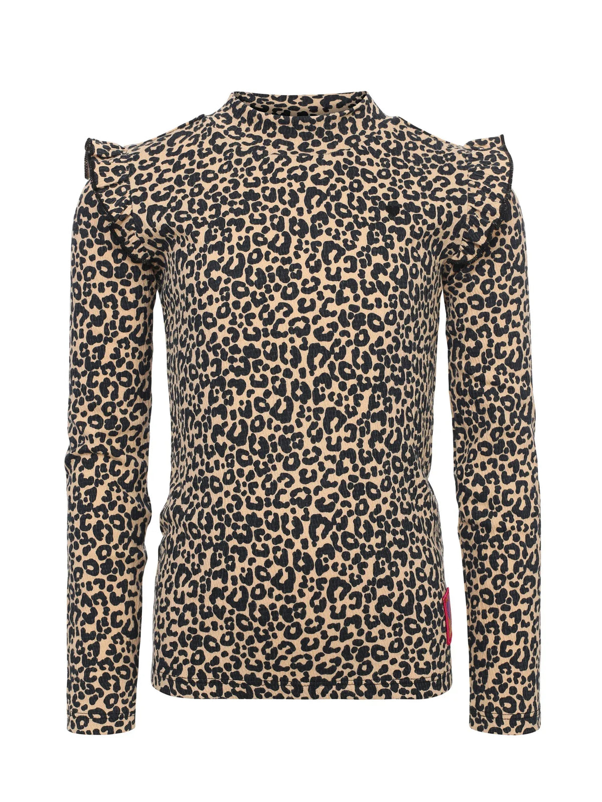 Looxs Little crinckle top Sandy leopard
