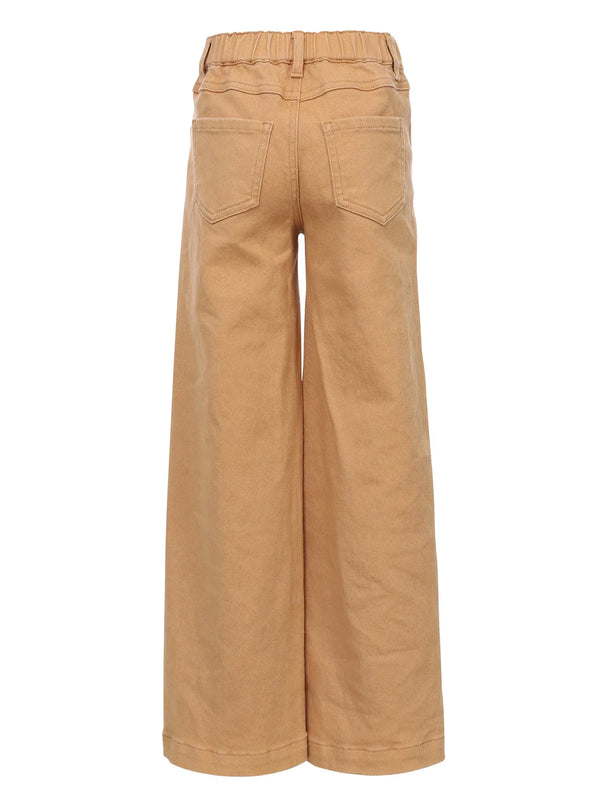 Little coloured denim wide leg