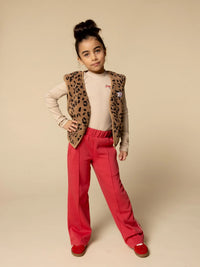 Little rib t-shirt with ruffles