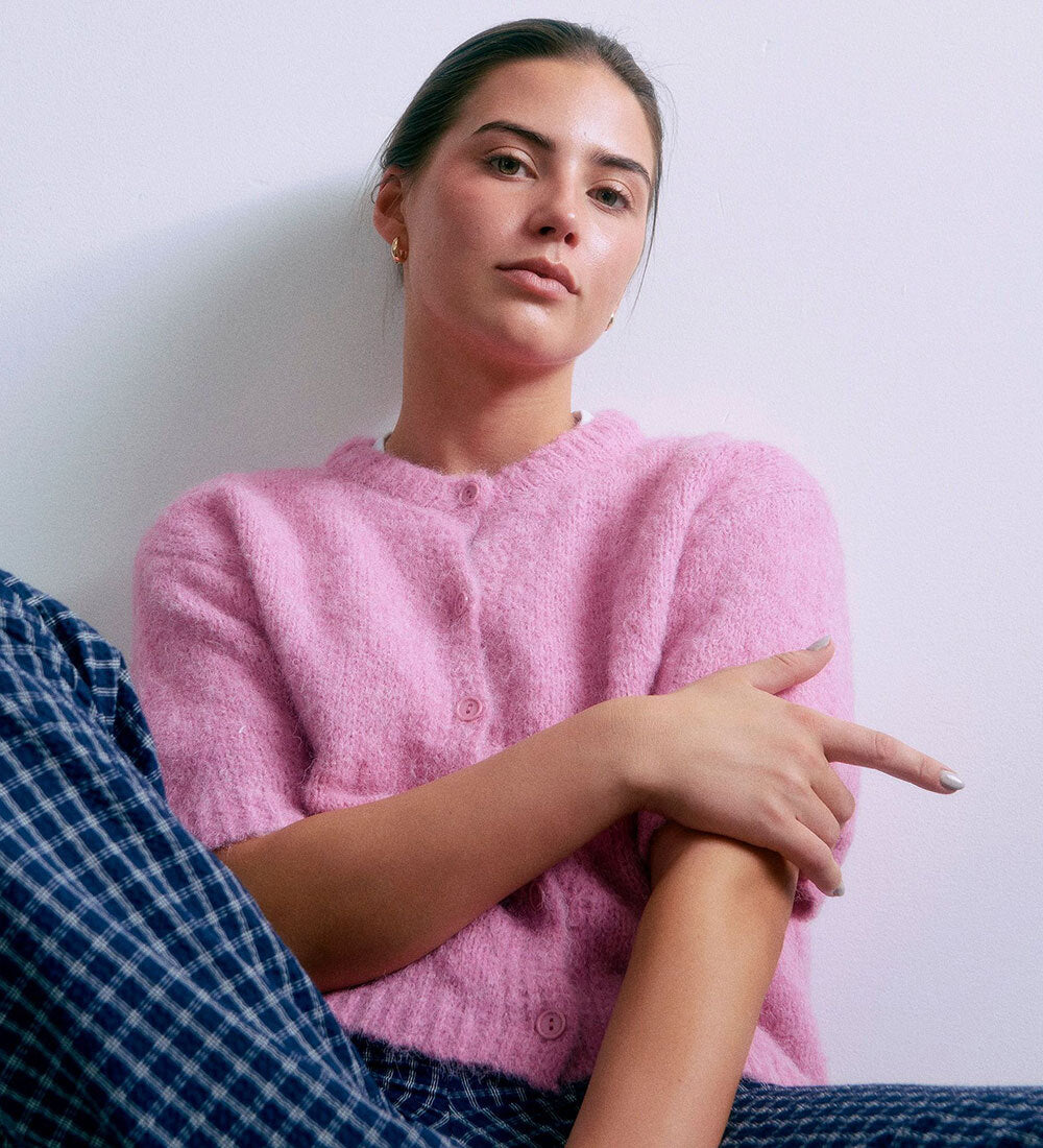 GREvissa SS Knit Cardigan