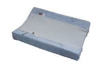Snoozebaby changing cover happy dressing GOTS Fresh blue