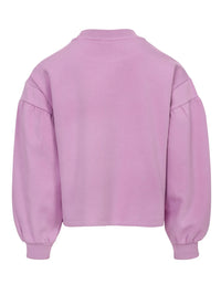 Looxs Little printed sweater Lilac