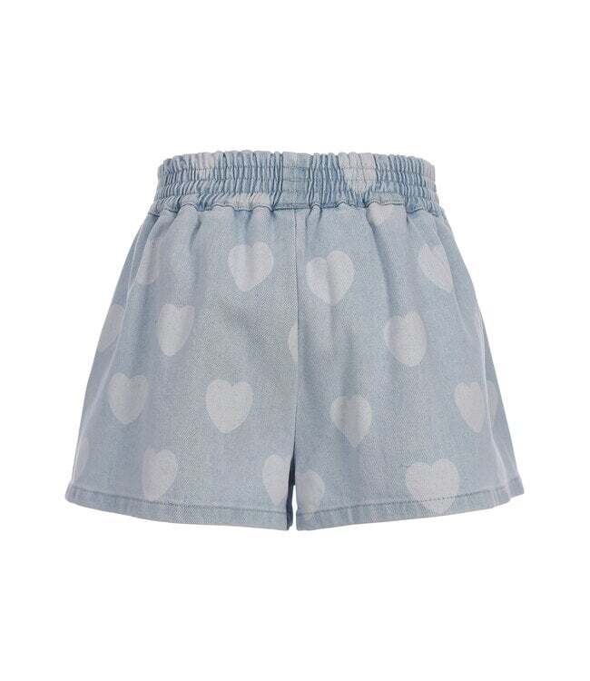Looxs Little Heart Denim Shorts Heart denim